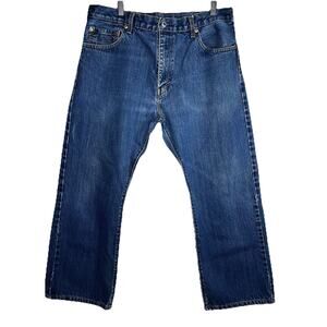 Levis 517 Mens Size 36x29 Loose Leg Medium Wash 100% Cotton Cowboy Workwear Y2K